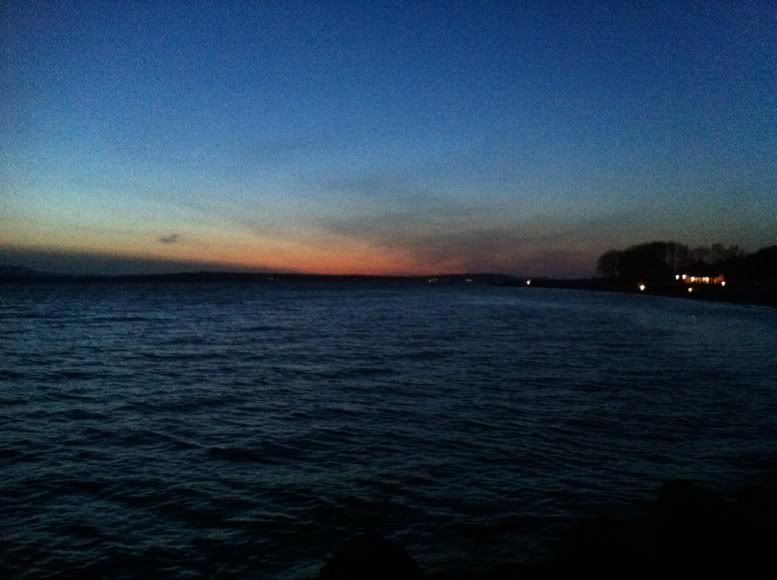 if we're all just ape(wo)men...: portland + volunteering + knitting.